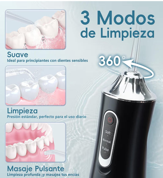 Irrigador Bucal Limpiador Dientes Eléctrico
