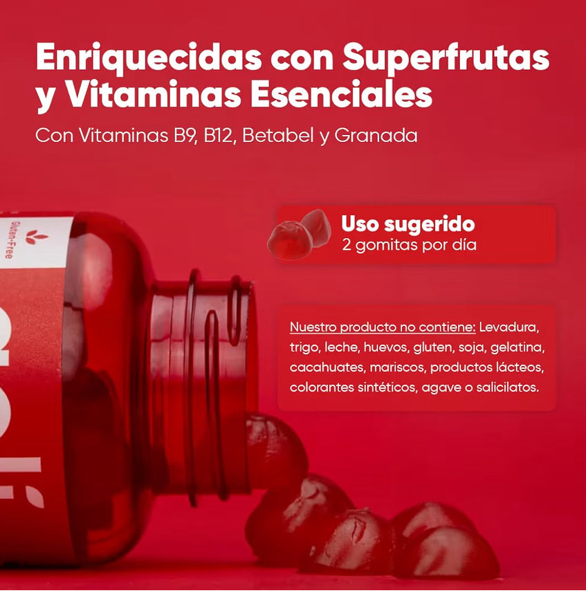 Suplemento Goli Vinagre de Manzana Gomas