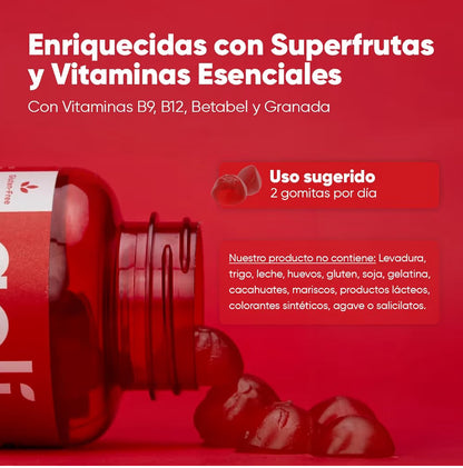 Suplemento Goli Vinagre de Manzana Gomas